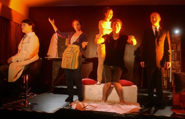 From left: Laverne Edmonds, Danielle Farrow, Lily Carrie, Tommie Hart, Arron Usher