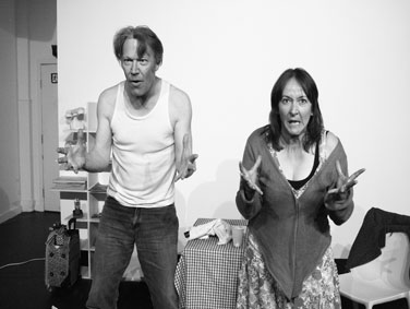 Ian Sexon as Bill, Lori Mclean as Victoria in 'Self Help'