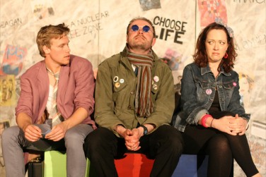 From left: Matt Robertson, Mark Kydd & Laverne Edmonds in 'Standing Stanes' by Robert Ballantine