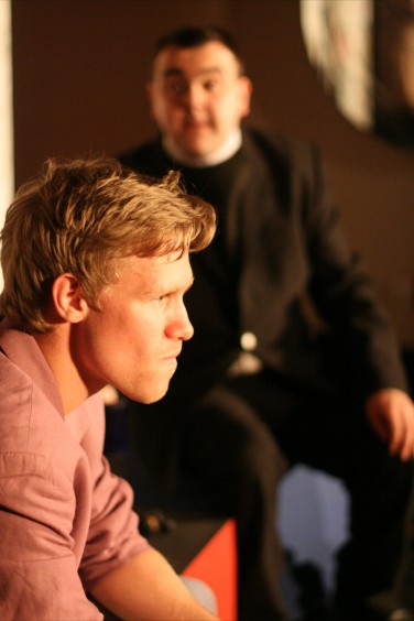 From left: Matt Robertson & Derek Banner in 'Standing Stanes' by Robert Ballantine