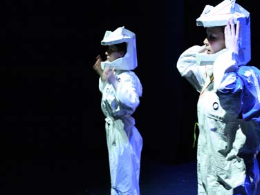 From left: Shian Denovan as Eve and Fiona Morrison as Amelia in 'Signs of Life'